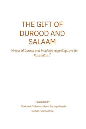 The Gift of Durood and Salaam